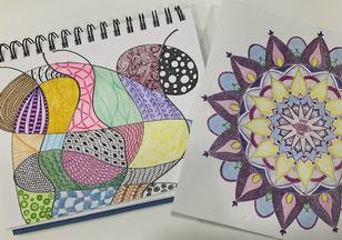 Creatieve workshop Zentangle art\ndoodling\nmandala